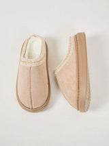 Faux Fur Suede Platform Slippers - Trendsi - Flyclothing LLC