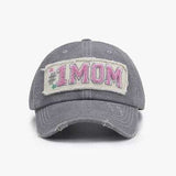 Letter Adjustable Cotton Baseball Cap - Trendsi - Flyclothing LLC