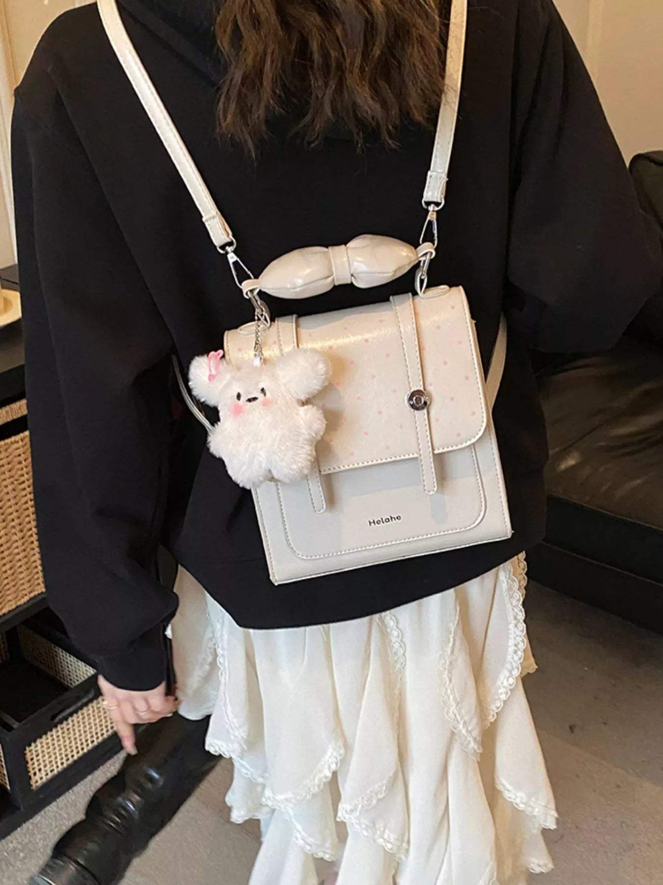 Flap Mini Backpack Bag - Trendsi - Flyclothing LLC