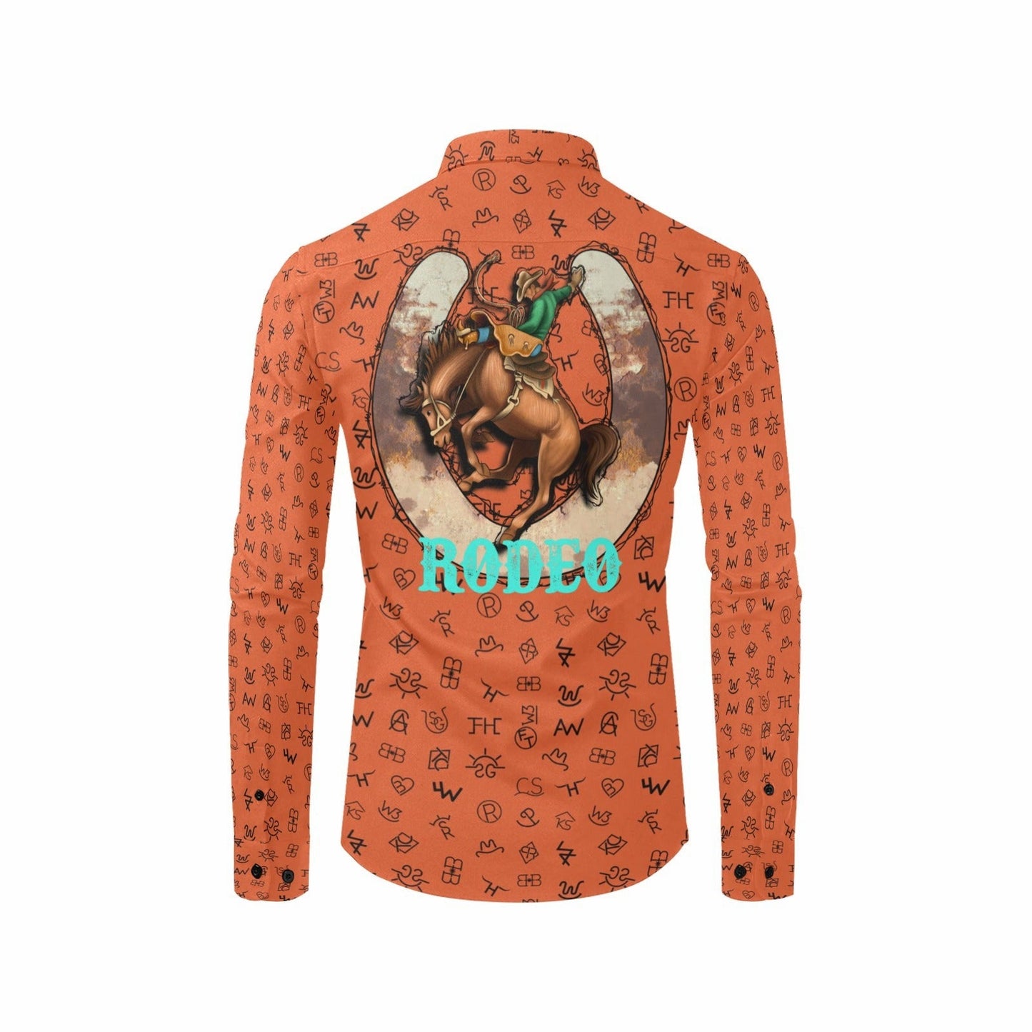 Baha Ranch Rust Brands Unisex Western Button Up Shirt