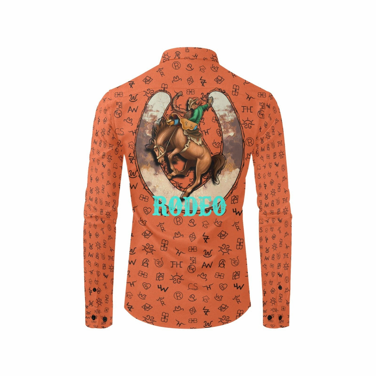 Baha Ranch Rust Brands Unisex Western Button Up Shirt