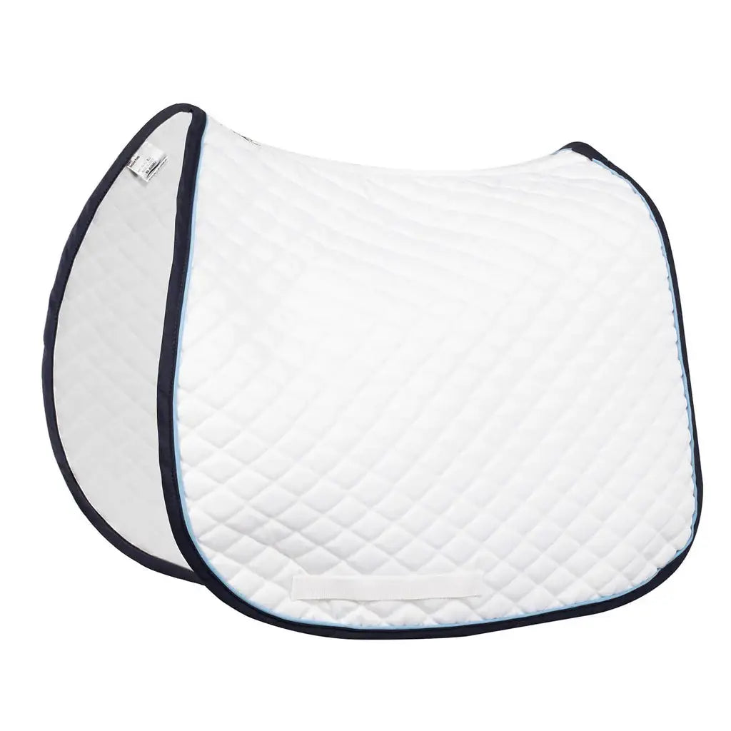 TuffRider Basic All Purpose Saddle Pad with Trim and Piping - Breeches.com - Flyclothing LLC