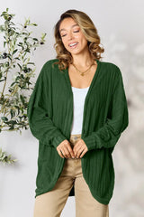 Basic Bae Full Size Ribbed Cocoon Cardigan - ShopBasicbae - Flyclothing LLC