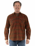 Farthest Point 100% cotton Red Western corduroy shirt