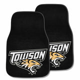Towson Tigers Front Carpet Car Mat Set - 2 Pieces - Towson