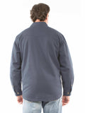 Scully Leather Indigo Sherpa Lined Canvas Jacket - Scully Leather - Flyclothing LLC