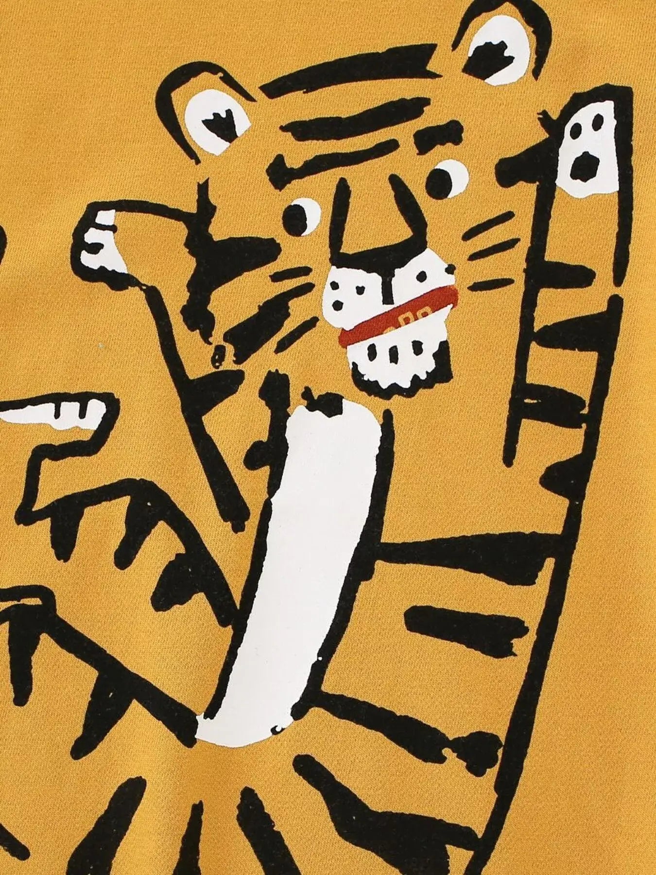 Children's Tiger Graphic Short Sleeve T-Shirt - Trendsi - Flyclothing LLC