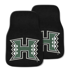 Hawaii Rainbows Front Carpet Car Mat Set - 2 Pieces - Hawaii