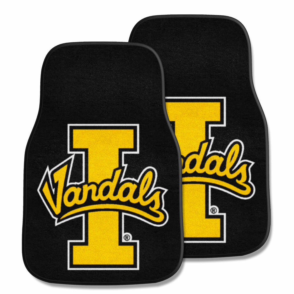 Idaho Vandals Front Carpet Car Mat Set - 2 Pieces - Idaho