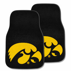 Iowa Hawkeyes Front Carpet Car Mat Set - 2 Pieces - Iowa