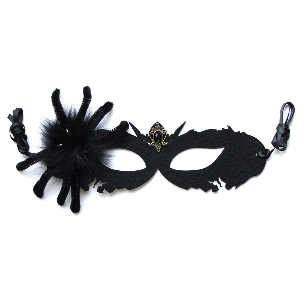 Halloween Black Spider Death Dance Mask - My Store - Flyclothing LLC