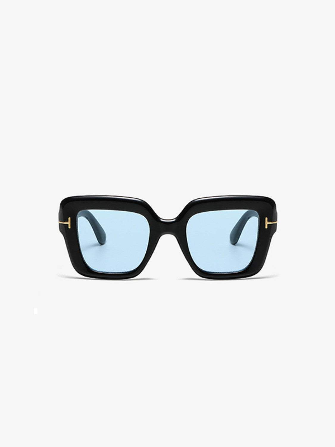 Polycarbonate Frame Square Sunglasses - Trendsi - Flyclothing LLC
