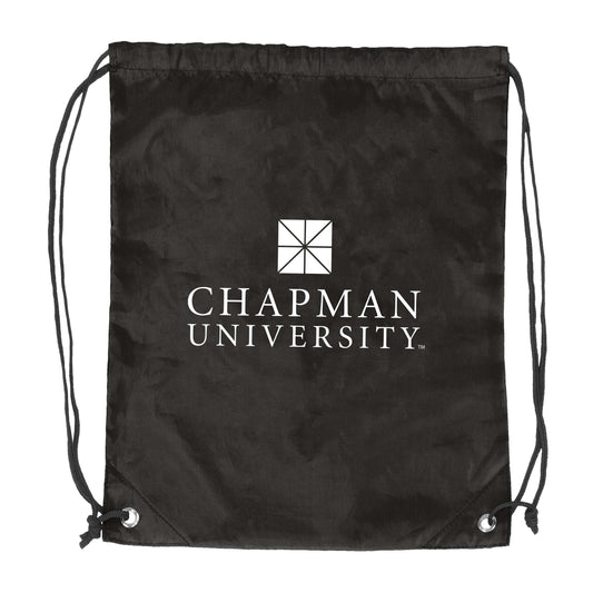 Chapman University Black Cruise Backsack f/ Primary Logo - Logo Brands - Flyclothing LLC