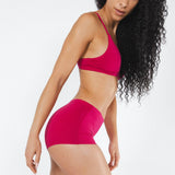 The Begonia | Hot Pink Tonal Modal Boyshort Underwear - Shinesty - Flyclothing LLC