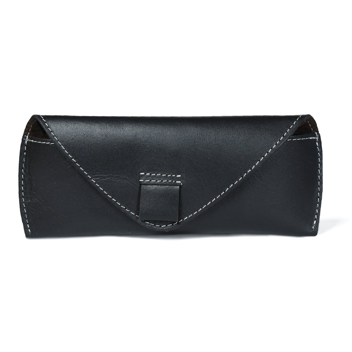 Tan Leather Sunglasses Case - Classy Leather Bags - Flyclothing LLC