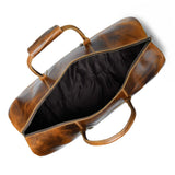 The Buffalo Traveller- Caramel - Classy Leather Bags - Flyclothing LLC