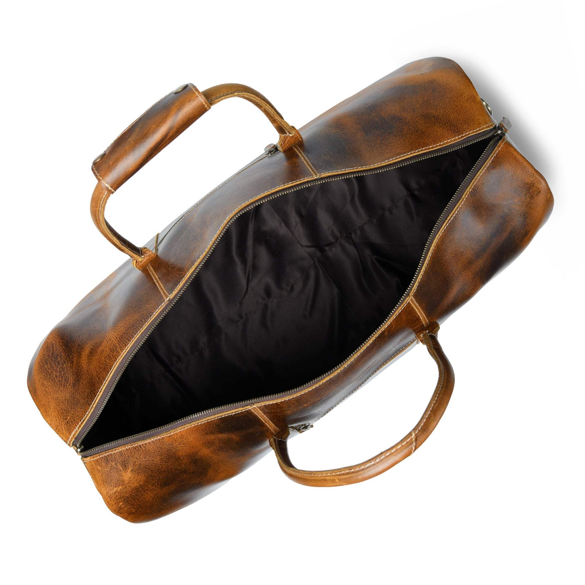 The Buffalo Traveller- Caramel - Classy Leather Bags - Flyclothing LLC
