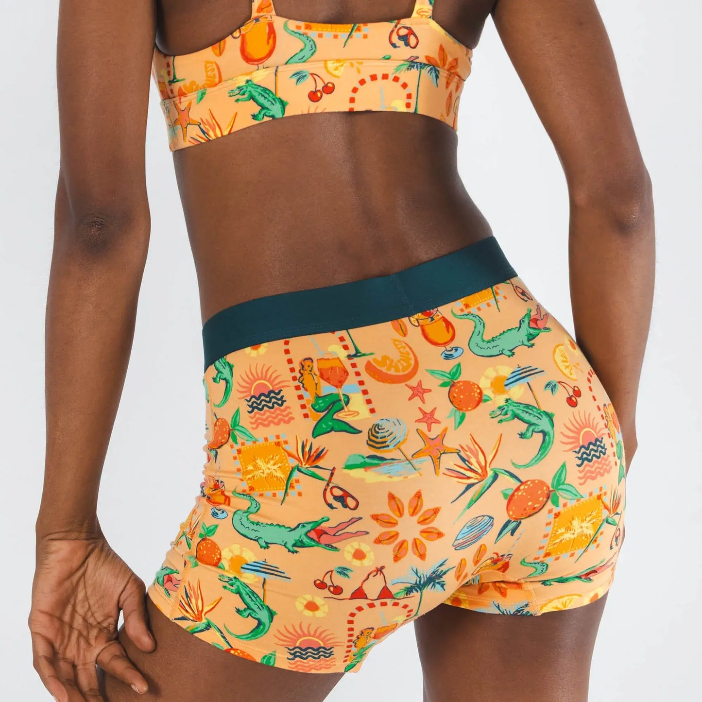 The Sunshine State | Creamsicle Summer Women’s Boxers - Shinesty - Flyclothing LLC