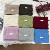 Texture Knit Winter Scarf - Trendsi - Flyclothing LLC