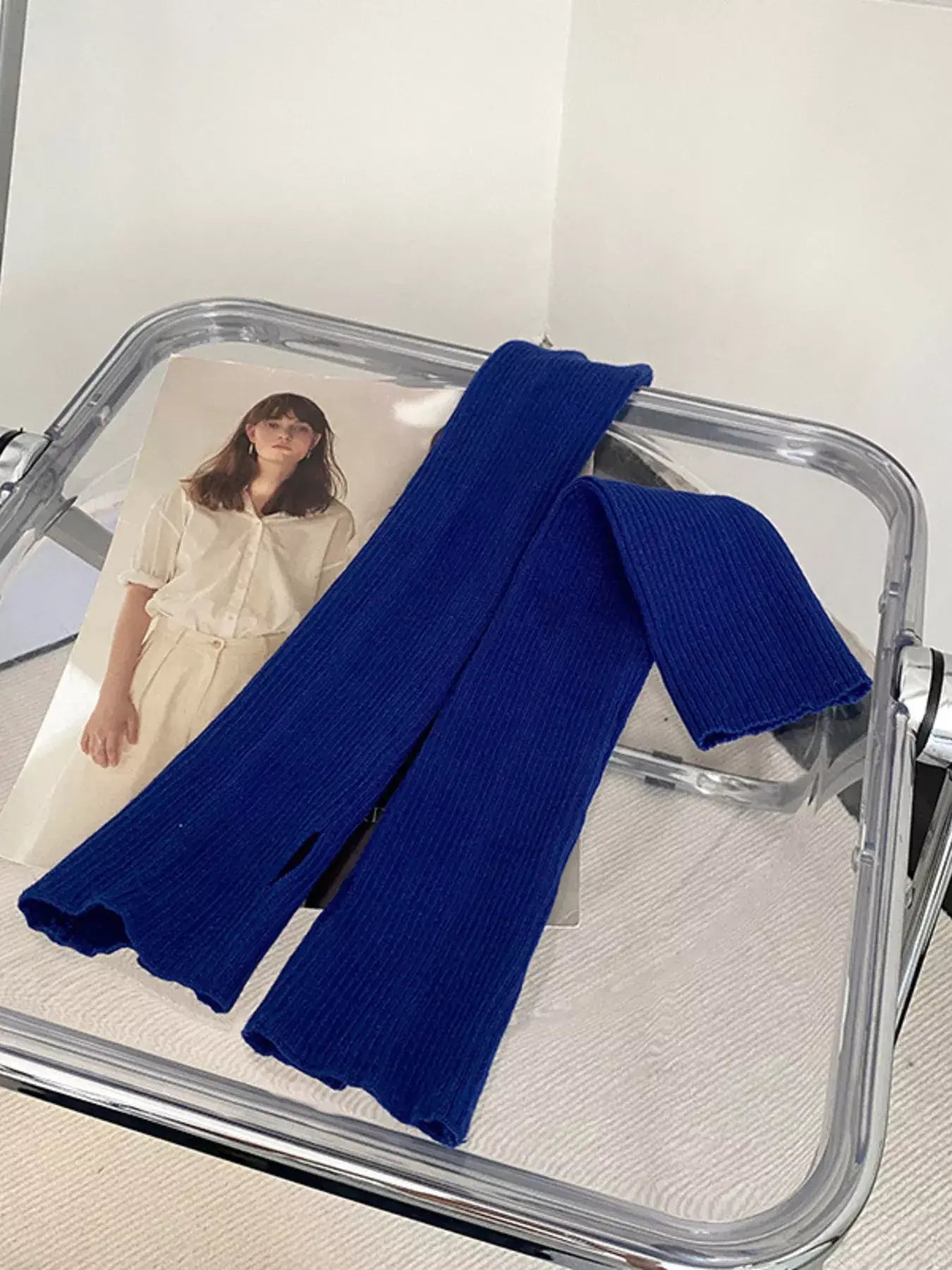 Knitted Arm Warmer Gloves - Trendsi - Flyclothing LLC