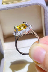 5 Carat Moissanite 925 Sterling Silver Ring - Trendsi - Flyclothing LLC