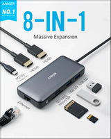 Anker <b>553</b> USB-C Hub (8-in-1) - Anker - Flyclothing LLC