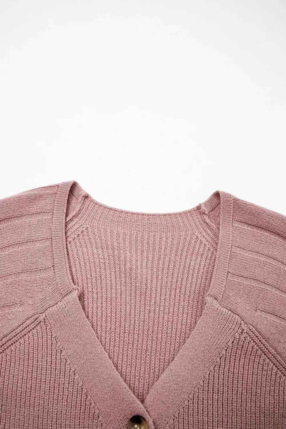 V-Neck Button-Down Cardigan - Trendsi - Flyclothing LLC