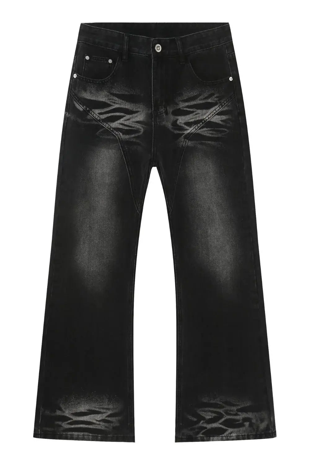 Men's Mid Rise Jeans with Pockets - Trendsi - Flyclothing LLC