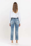 Lovervet Full Size High Rise Slim Straight Jeans - Trendsi - Flyclothing LLC