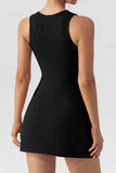 Square Neck Sleeveless Mini Dress - Trendsi