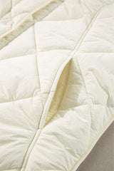 Snap Down Texture Vest Coat with Pockets - Trendsi - Flyclothing LLC