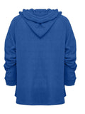 Full Size Drawstring Long Sleeve Hoodie - Trendsi - Flyclothing LLC