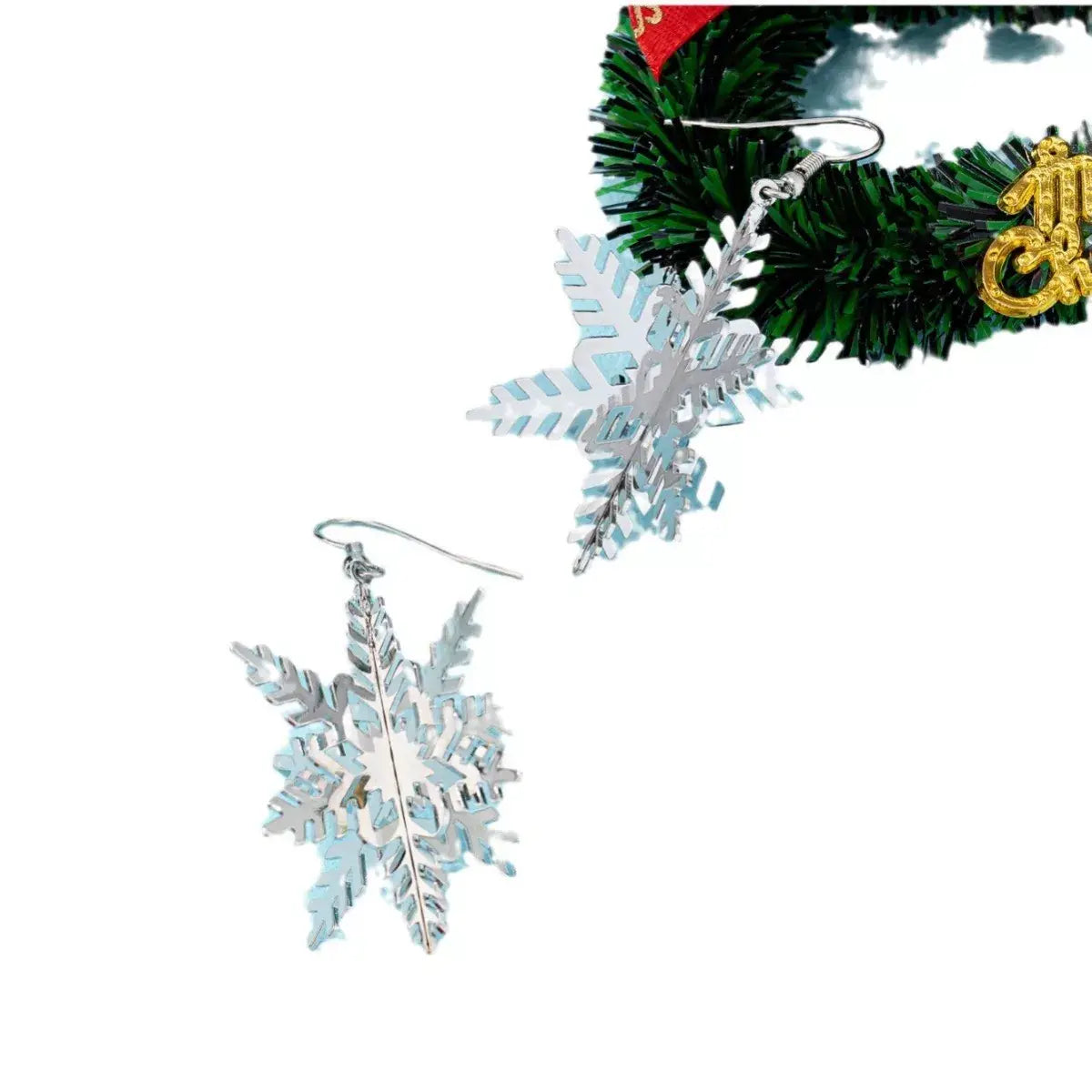 Christmas Tree Dangle Earrings - Trendsi - Flyclothing LLC