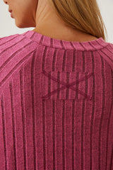 Basic Bae Full Size Ribbed Thumbhole Sleeve T-Shirt - ShopBasicbae - Flyclothing LLC