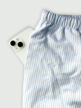 Drawstring Striped Wide Leg Pants - Trendsi - Flyclothing LLC