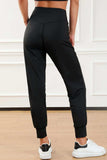 High Waist Joggers with Pockets - Trendsi - Flyclothing LLC
