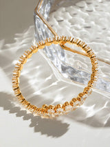 Stainless Steel Inlaid Zircon Bracelet - Trendsi - Flyclothing LLC