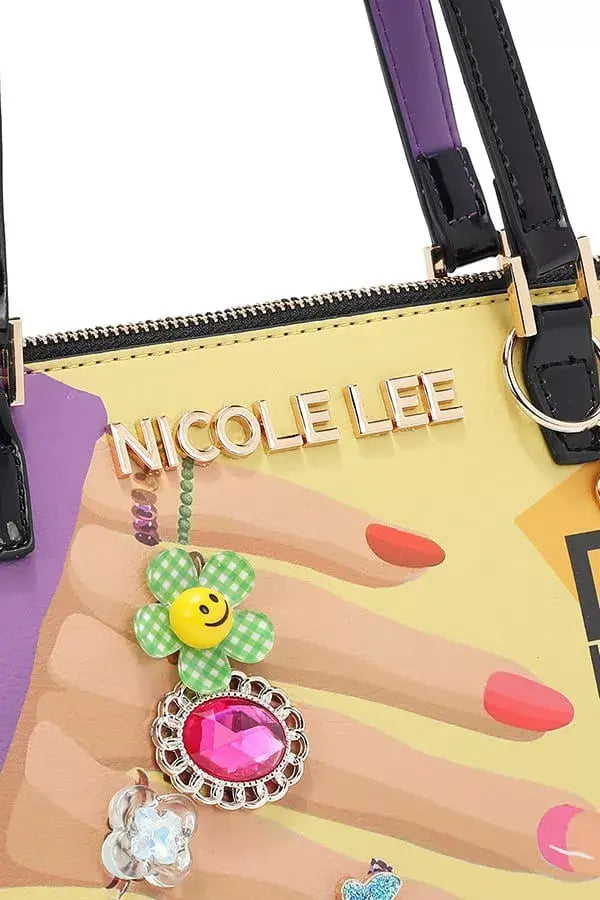 Nicole Lee USA Nail Polish Dome Shoulder Bag - Trendsi - Flyclothing LLC