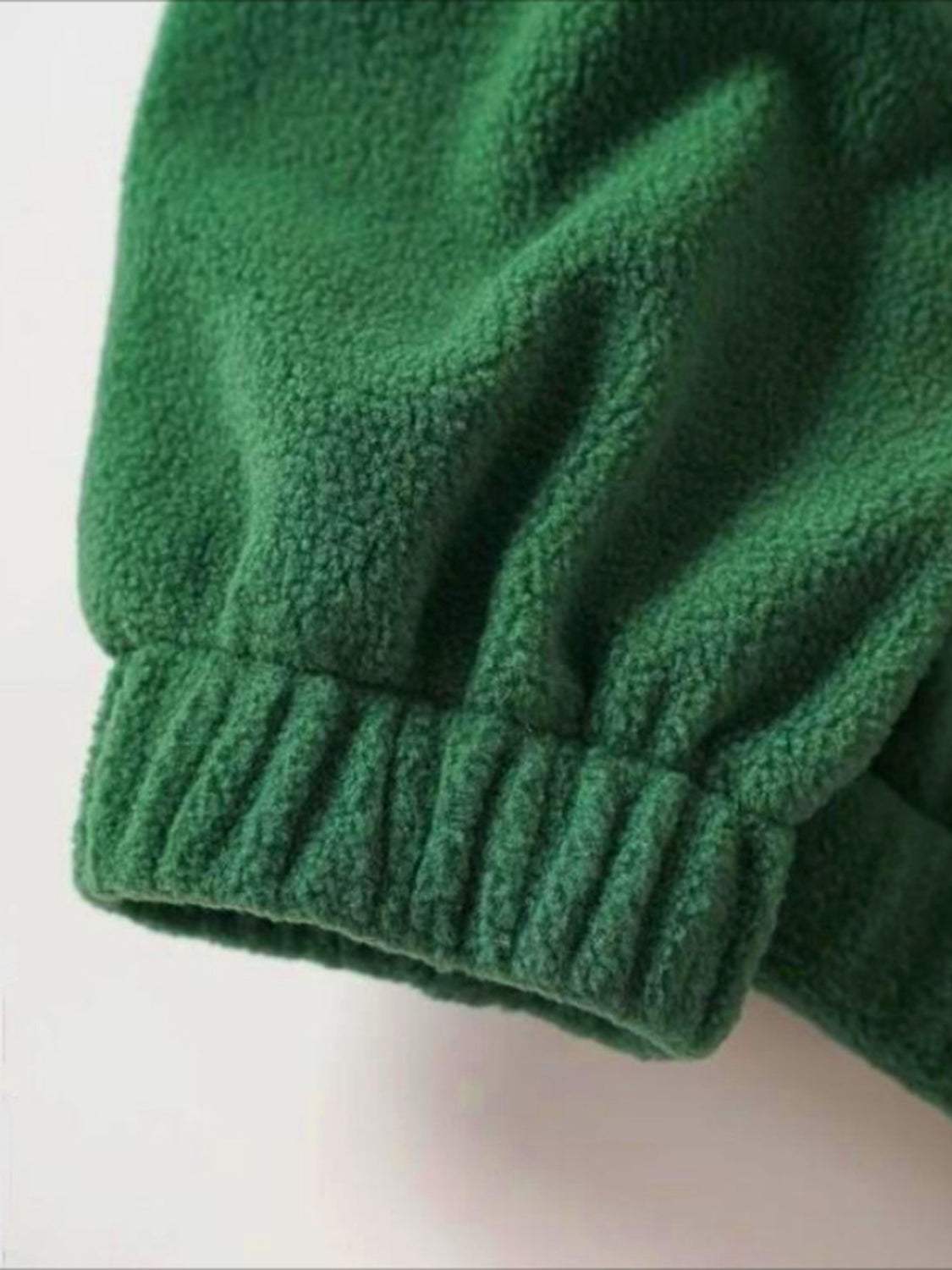 Half Zip Long Sleeve Sweatshirt - Trendsi - Flyclothing LLC