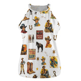 Baha Ranch Vintage Cowboy Collage Western Tank Top
