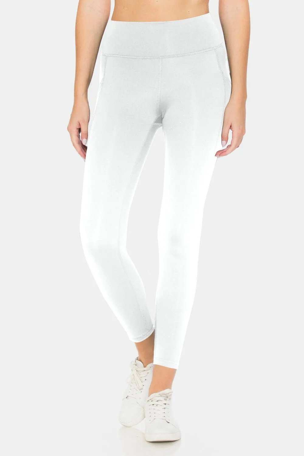 Leggings Depot High Waist Leggings with Pockets - Trendsi - Flyclothing LLC