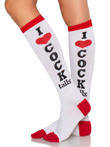 Cocktails Knee High Socks