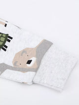 Children's Animal Print Top and Pants Set - Trendsi - Flyclothing LLC