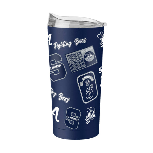 St. Ambrose 20oz Dreamweave Powder Coat Tumbler - Logo Brands - Flyclothing LLC