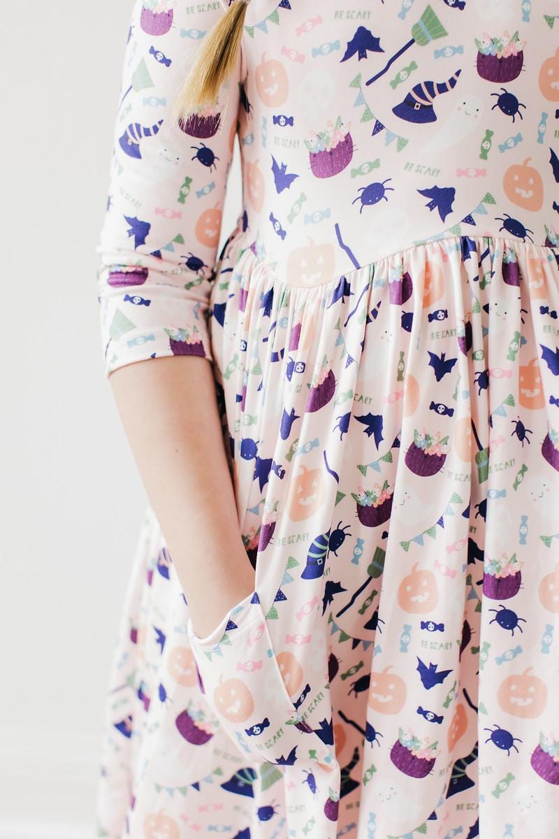 Trick or Treat Pocket Twirl Dress - Mila & Rose ®