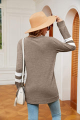 Round Neck Long Sleeve Top - Trendsi - Flyclothing LLC