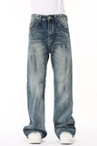 Cat's Whiskers Jeans with Pockets - Trendsi