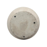 16" Antiqued Bronze And Light Gray Color Block Ceramic Round Jug Vase - Homeroots - Flyclothing LLC
