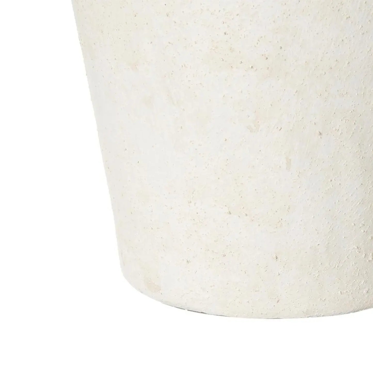 10" Brown And White Color Block Ceramic Round Jug Vase - Homeroots - Flyclothing LLC