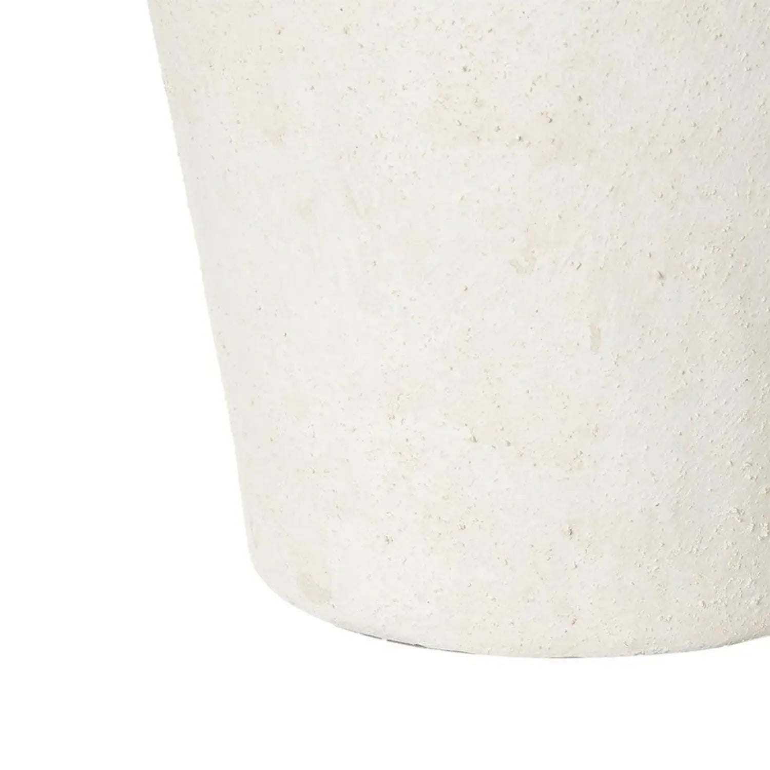 10" Brown And White Color Block Ceramic Round Jug Vase - Homeroots - Flyclothing LLC